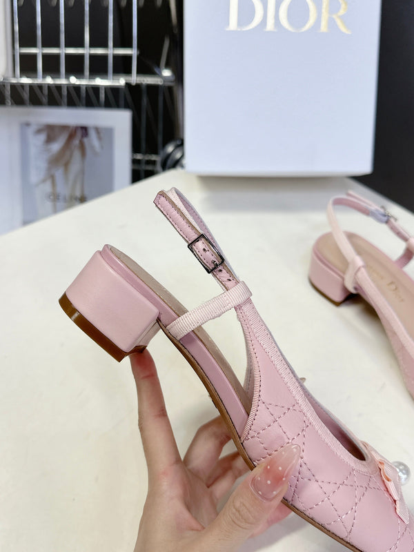 CD 25 Slingback Heel Pink 307173