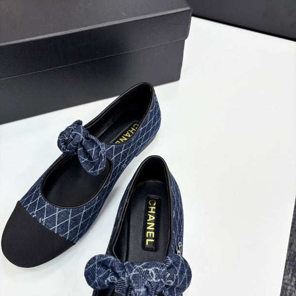 CC 25 Mary Jane Flats Fabric and Sheepskin 270785