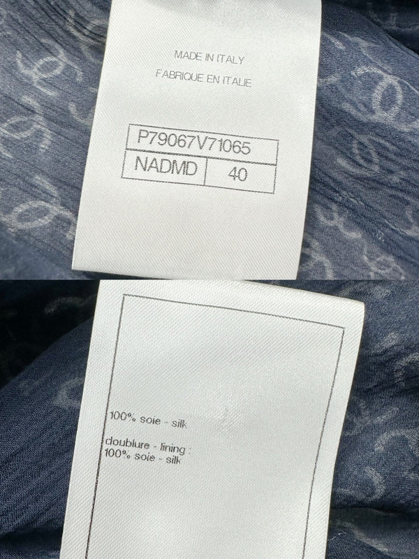 CC 25 Camisole Blue Silk