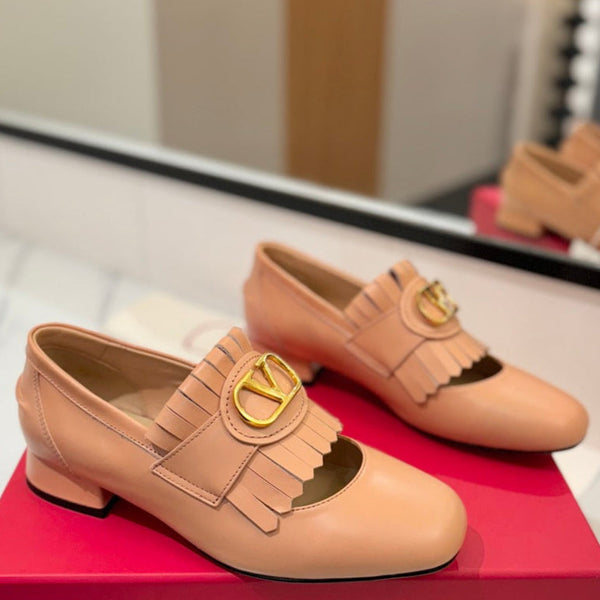 VT 2025 Signature Loafer Cantaloupe Calf Leather 295073