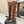 YSL 25 Over-the-Knee Martin Boot Brown Calfskin 520783