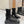YSL 25 Chelsea Mid-heeled Boot Black Calfskin 520778