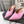 Alaia 25 Cube Wedge Mules Pink Silk Sheepskin 300082