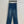 Miu Miu 25 Straight Jeans Blue Cotton