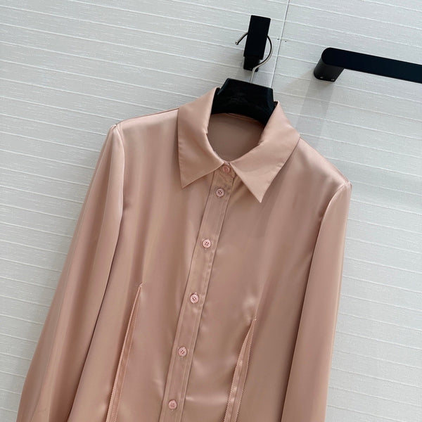 Fendi Shirt Pink Polyester