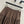 CD Pleated Long Skirt Brown Linen