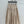 CD Pleated Long Skirt Beige Linen