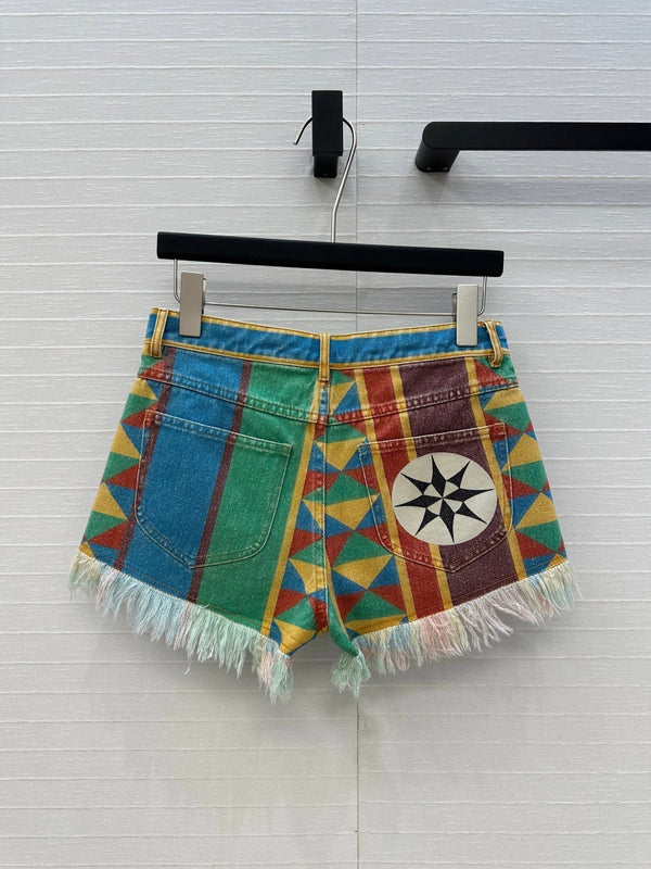 Loewe Short Multicolor Cotton