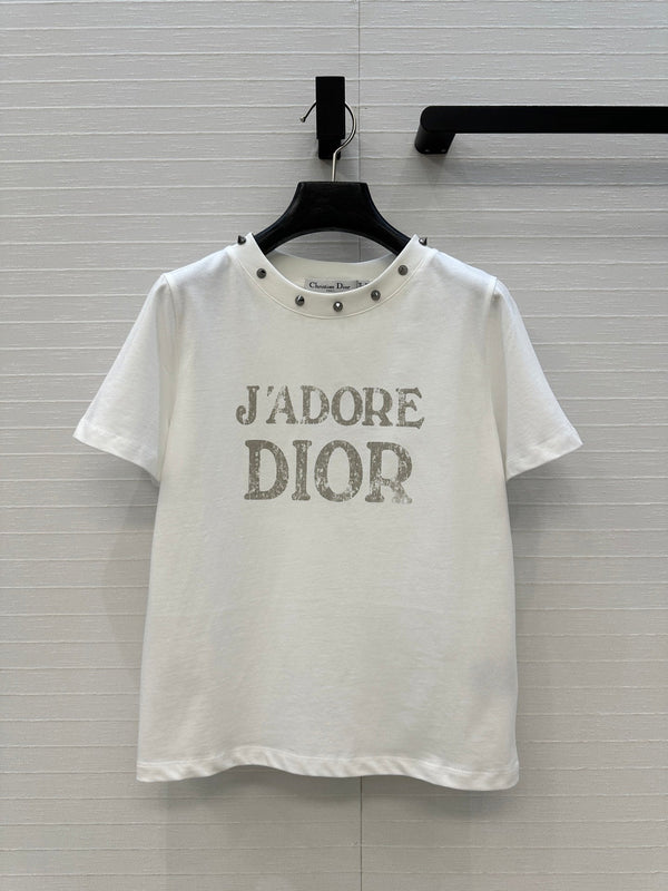 CD 25 J'Adore Dior T-shirt White Cotton