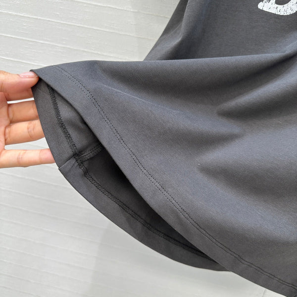 CD 25 J'Adore Dior T-shirt Dark Gray Cotton