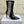 Dior 2025 Tribales Heeled Ankle Boot 80mm Black White Patent Leather 501197