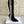 Dior 2025 Tribales Heeled Ankle High Boot 80mm Black White Suede 501198