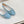 Ballet Flats Cloud Blue Cloth Calfskin