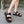 SANDALS FLAT SHOES BLACK