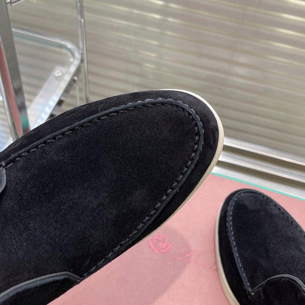 open walk chukka boot black suede