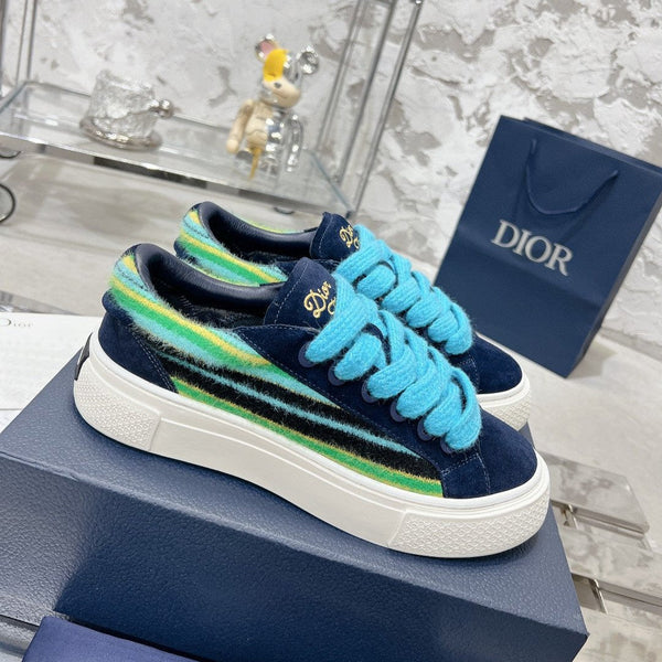 CD B33 Sneaker 30mm In Colorful Suede  100654