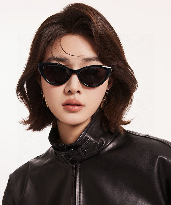 CAT EYE SUNGLASS D4109 IN ACETATE