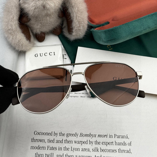 AVIATOR FRAME SUNGLASSES G8204 IN METAL