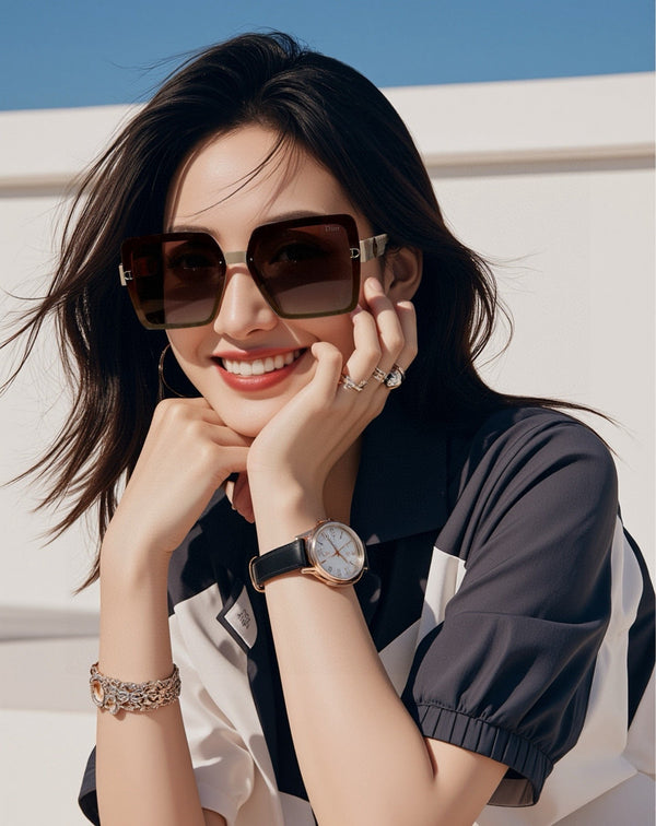 OCCHIALI DA SOLE MONTAIGNE CD6251 IN ACETATO