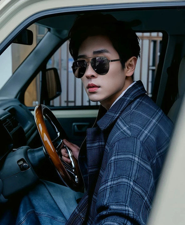 OCCHIALI DA SOLE PILOTA L311 IN METALLO