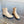 CC Zipper Ankle Boots 35mm Beige Sheeepskin 464549