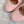 ALAIA CRISS CROSS BALLET FLAT IN BABY PINK LAMBSKIN WITH SILVER HARDWARE