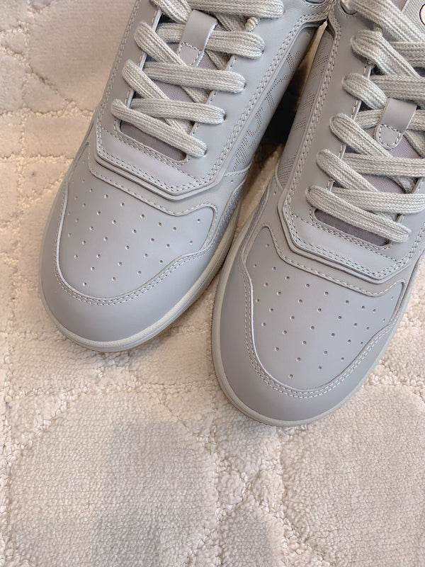 CD B27 Low-Top Sneaker Grey Print Calfskin