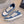 CD B27 Low-Top Sneaker White Blue Print Calfskin And Denim Fabric