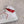 CD B27 High-Top Sneaker White Red Print Calfskin