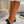 CC 25 Heeled Long Boot Caramel Brown mix Black Patent Leather 516682