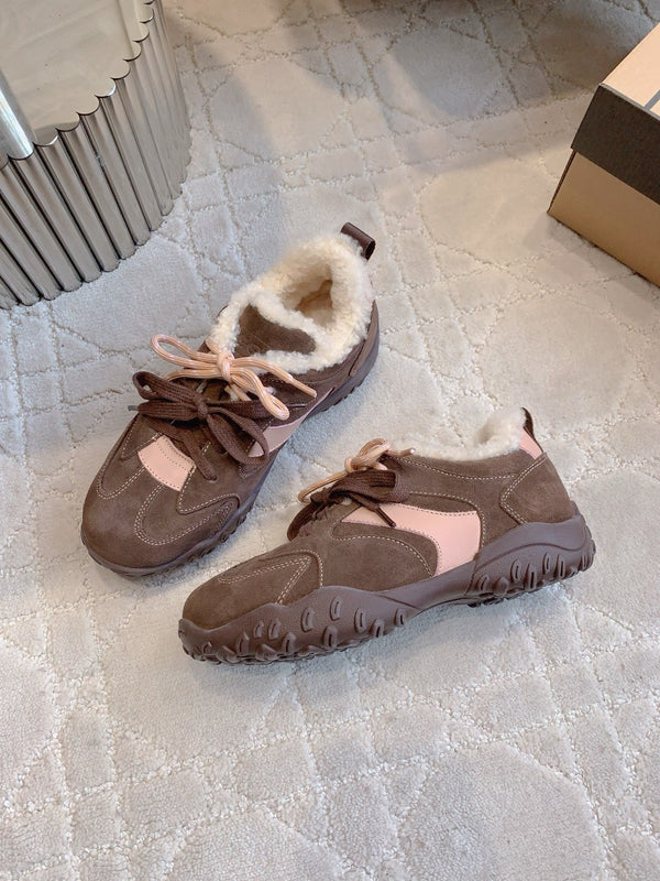 UGG Sneaker  Pink Suede and Fleece 516900