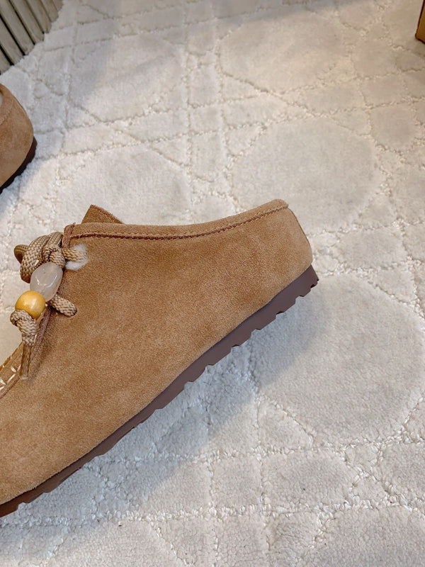 UGG Yupoo Loafers  Caramel  Wool Suede 516908