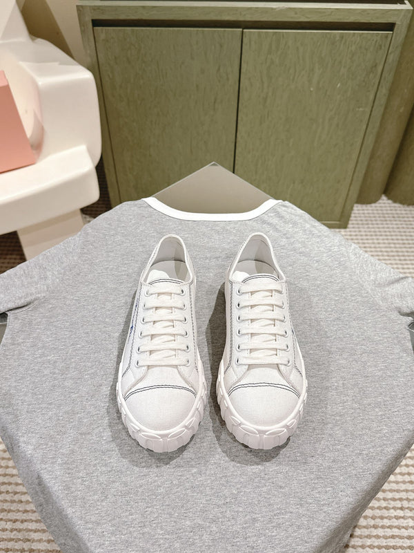 Miu Sneakers Tela Bianca 445550