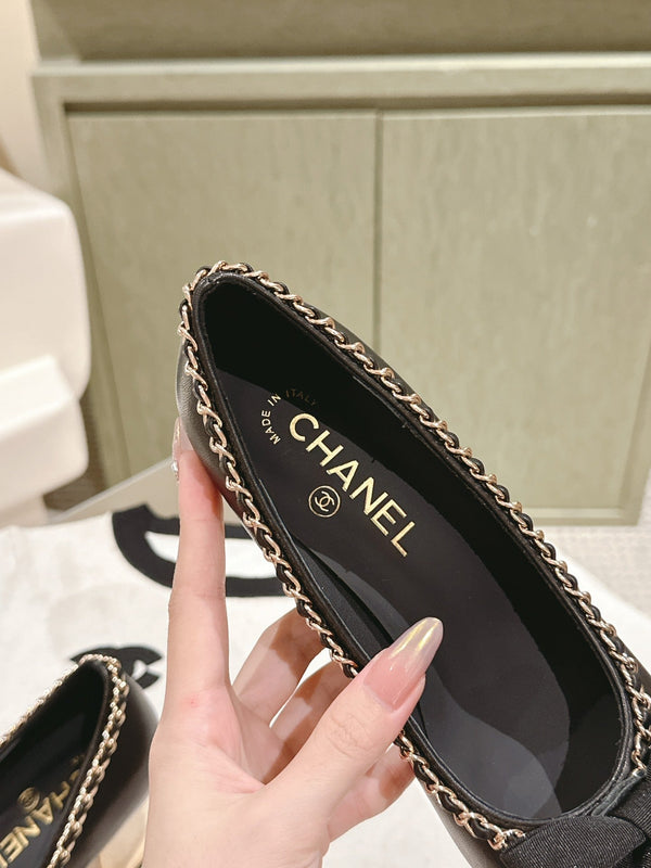 CC HIGH HEELS NERO IN PELLE DI VITELLO E TESSUTO