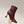 Loewe Round-Toed Boots 85mm Burgundy Mixed Sheepskin 448451