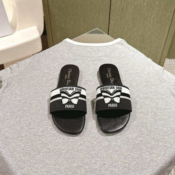 CD Dway Slide Fabric with Cowhide 241926