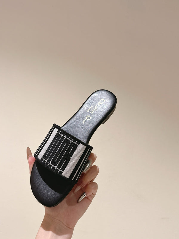 CD Dway Slide Fabric with Cowhide 241926