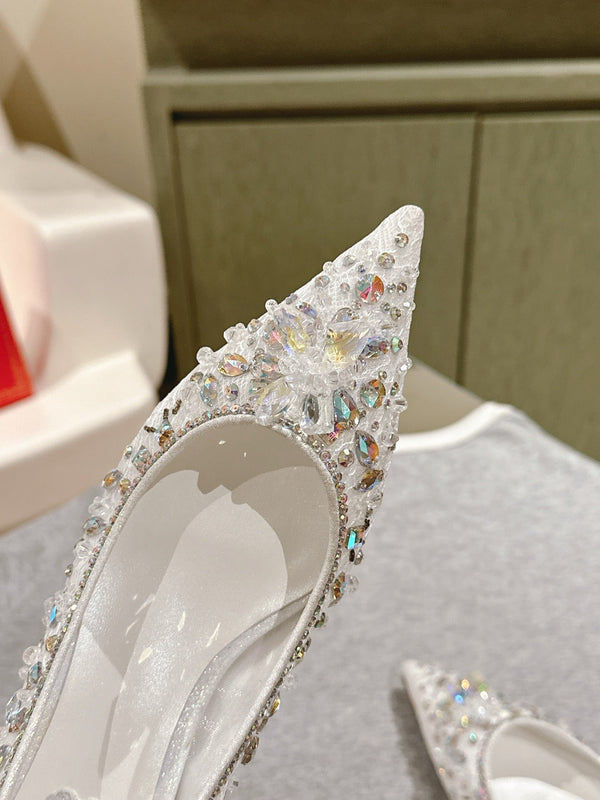 RC 25 Diamond Flat Sole White Custom Lace 268059