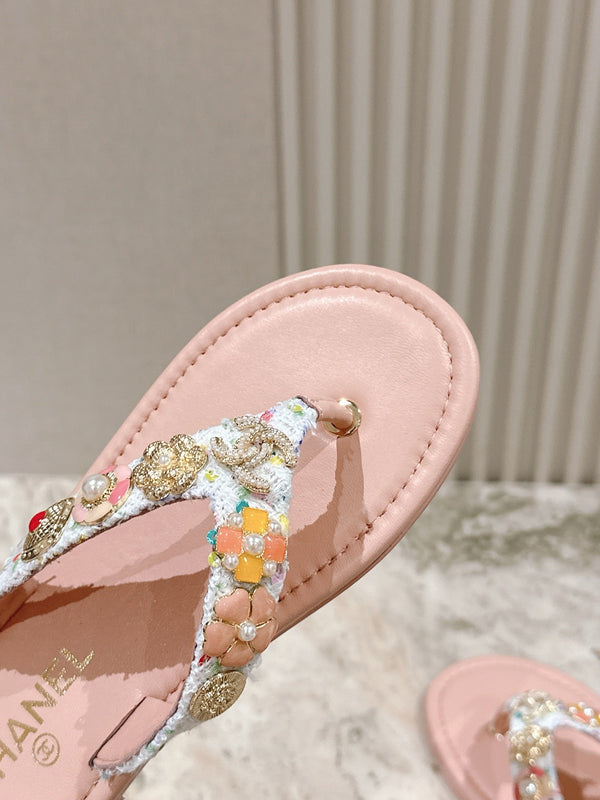 CC 25 Sandalo infradito in pelle di pecora 267855