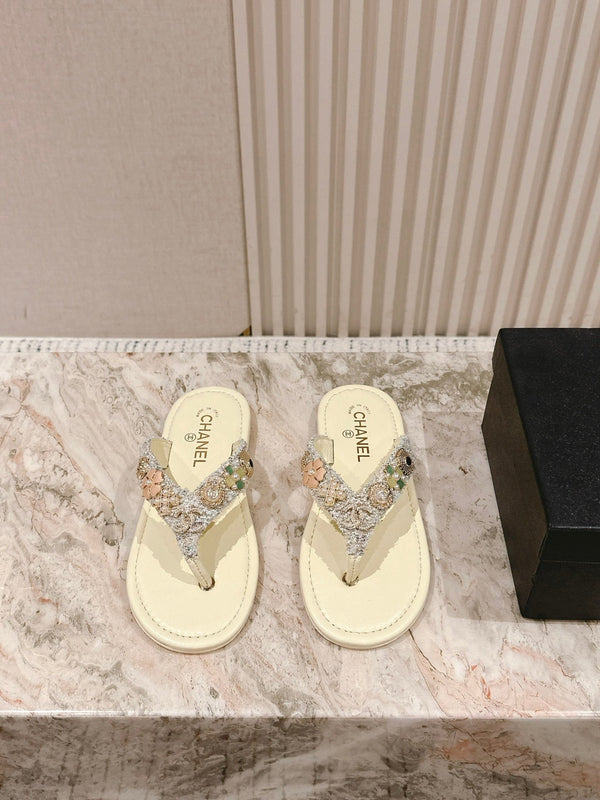 CC 25 Sandalo infradito in pelle di pecora 267855