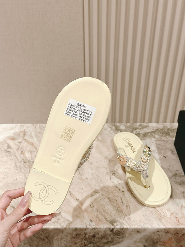 CC 25 Sandalo infradito in pelle di pecora 267855