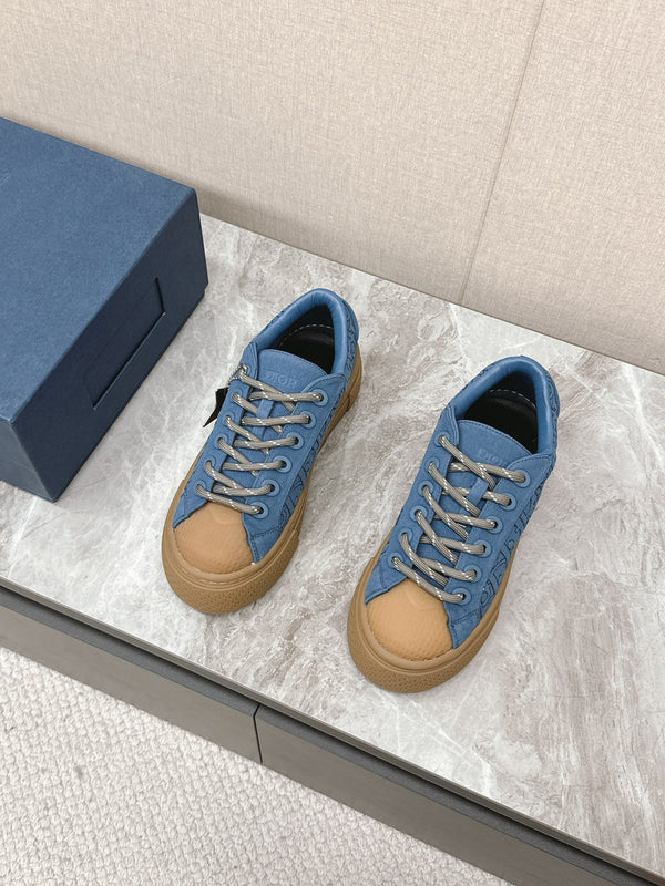 CD And Stone Island B33 Sneaker – Limited And Numbered Edition Blue Canvas