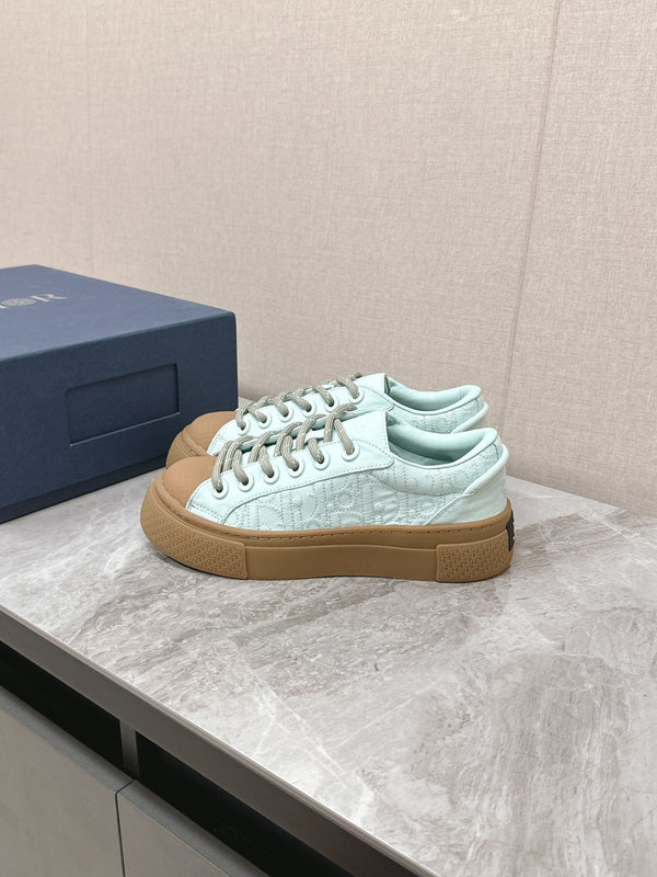 CD And Stone Island B33 Sneaker – Limited And Numbered Edition Light Jade Green Canvas