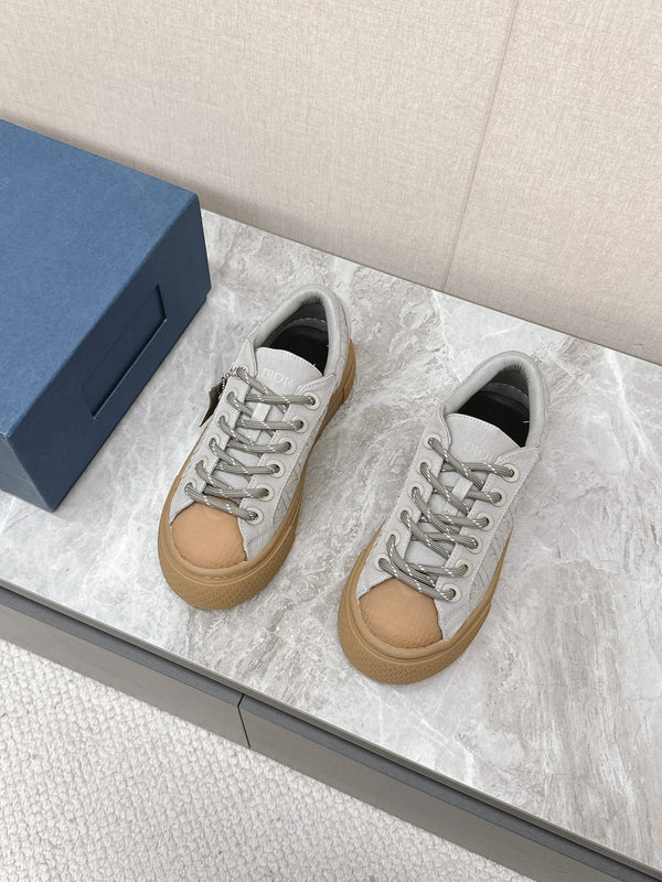 CD And Stone Island B33 Sneaker – Limited And Numbered Edition Grey Canvas