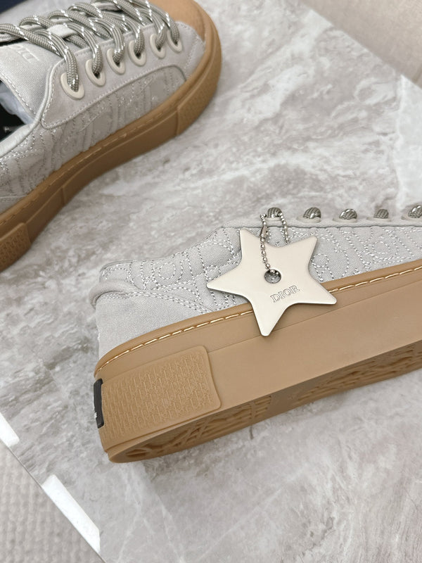 CD And Stone Island B33 Sneaker – Limited And Numbered Edition Grey Canvas