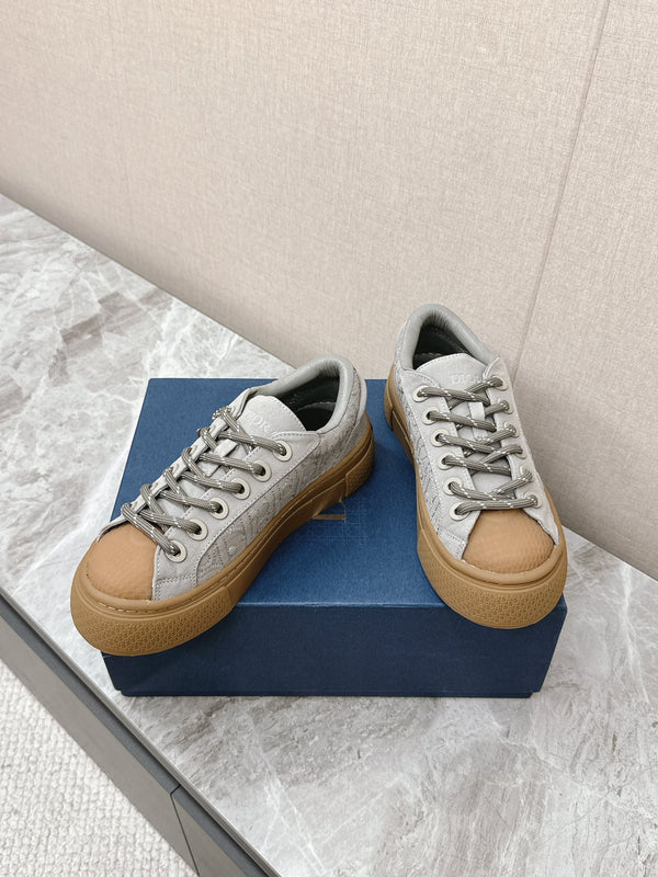 CD And Stone Island B33 Sneaker – Limited And Numbered Edition Grey Canvas