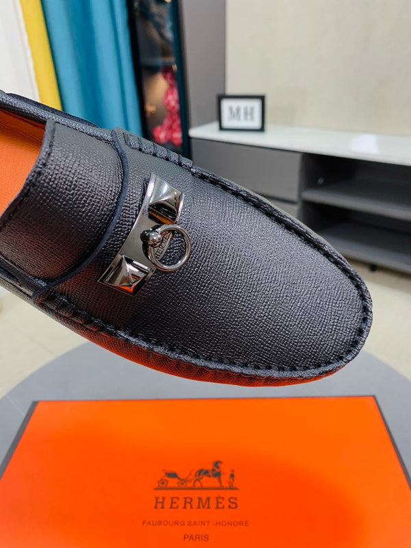 HM IRVING LOAFER BLACK CALFSKIN