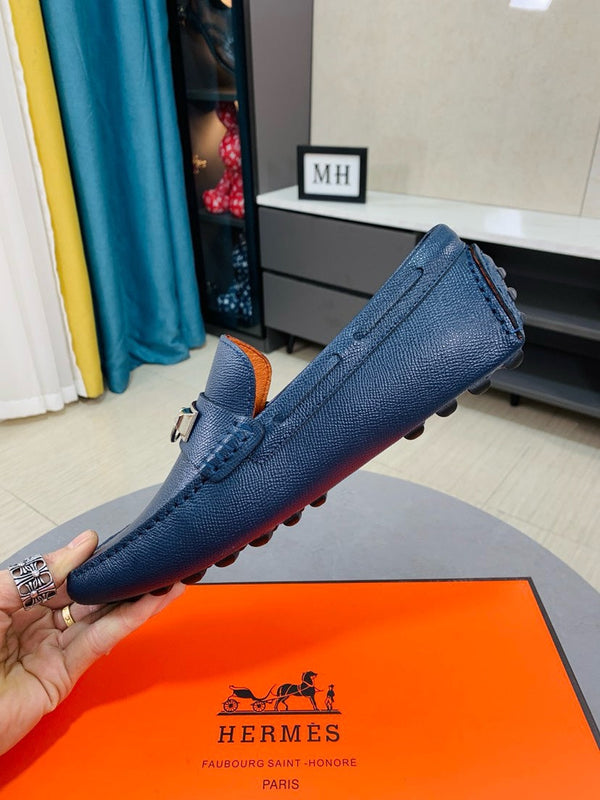 HM IRVING LOAFER NAVY CALFSKIN