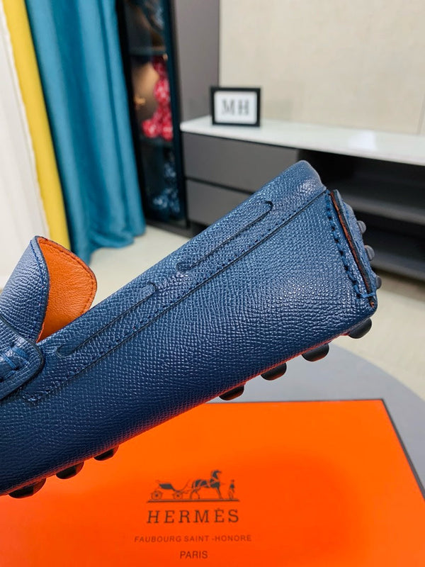 HM IRVING LOAFER NAVY CALFSKIN