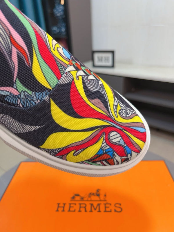 SNEAKER SLIP-ON HM LANCE MULTICOLOR-DENIM INDACO